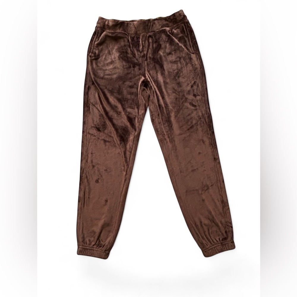 90 Degree By Reflex Brown Double Butter Hannah Jogger Sz S NWOT - Picture 1 of 5